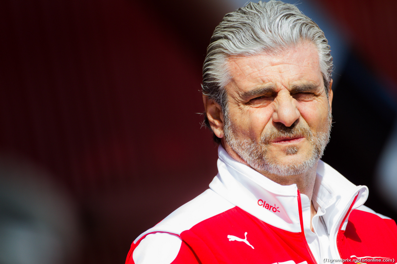 TEST F1 BARCELLONA 3 MARZO, Maurizio Arrivabene (ITA) Ferrari Team Principal.
03.03.2016.