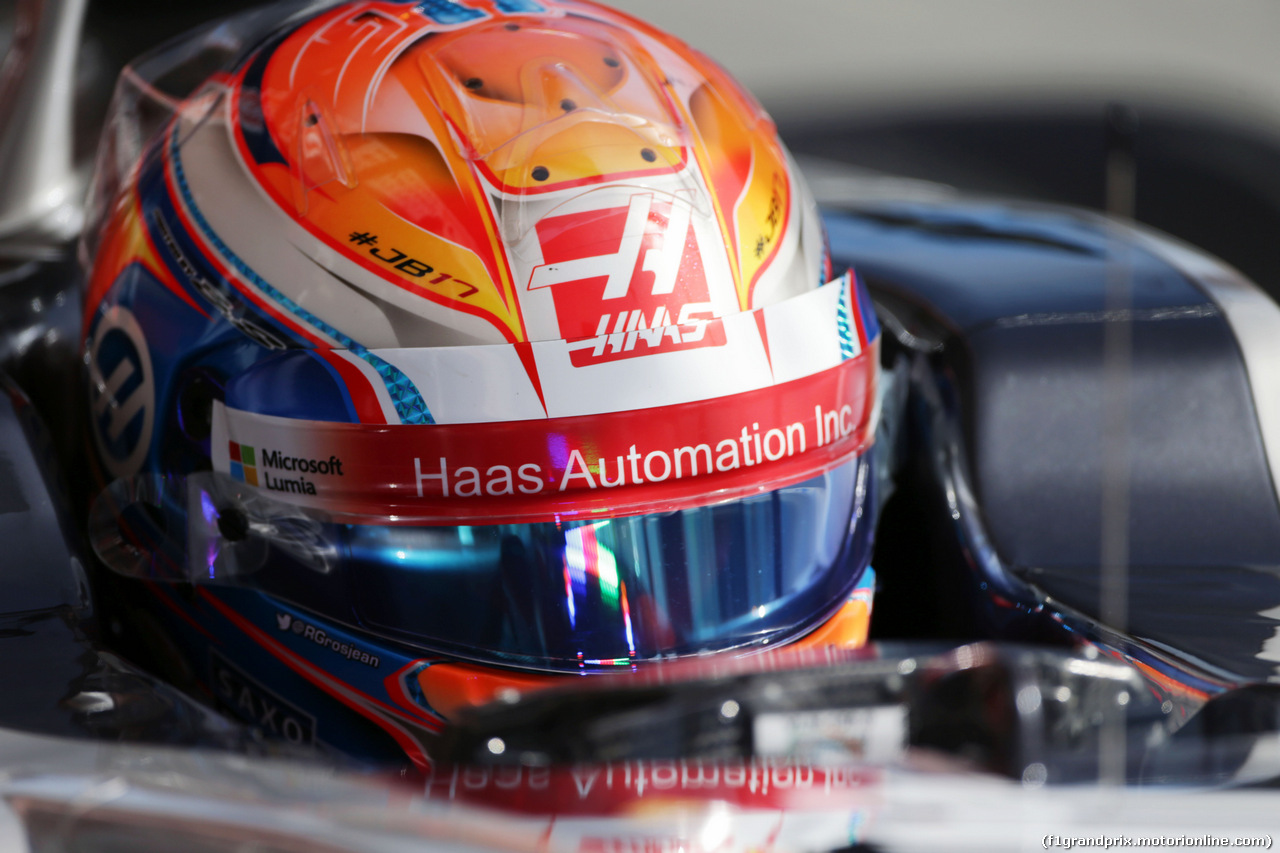 TEST F1 BARCELLONA 3 MARZO, Romain Grosjean (FRA) Haas F1 Team VF-16.
03.03.2016.