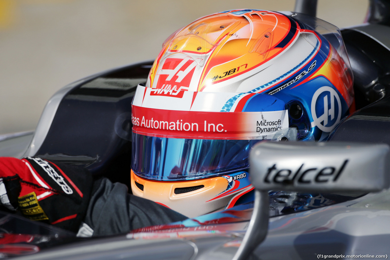 TEST F1 BARCELLONA 3 MARZO, Romain Grosjean (FRA) Haas F1 Team VF-16.
03.03.2016.