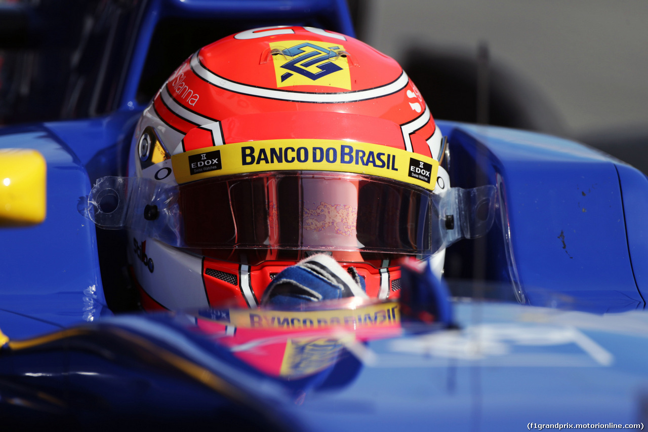 TEST F1 BARCELLONA 3 MARZO, Felipe Nasr (BRA) Sauber C35.
03.03.2016.