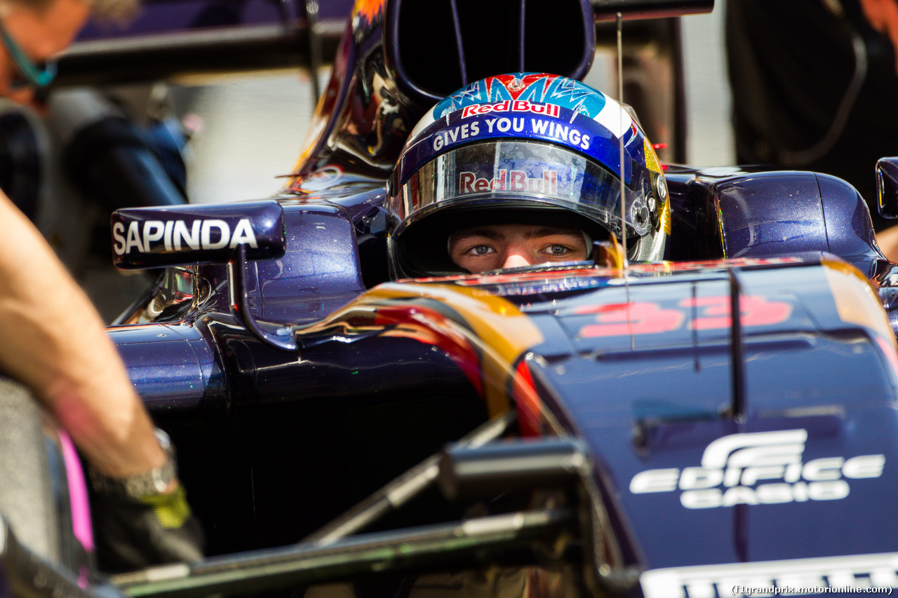 TEST F1 BARCELLONA 3 MARZO, Max Verstappen (NLD) Scuderia Toro Rosso STR11.
03.03.2016.