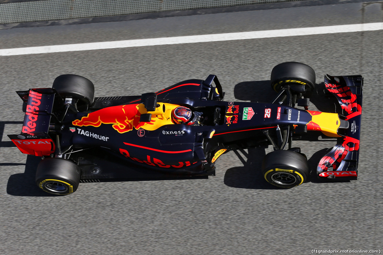 TEST F1 BARCELLONA 3 MARZO, Daniil Kvyat (RUS) Red Bull Racing RB12.
03.03.2016.