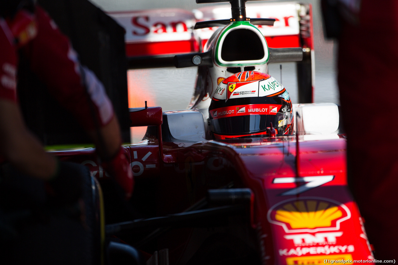 TEST F1 BARCELLONA 3 MARZO, Kimi Raikkonen (FIN) Ferrari SF16-H.
03.03.2016.