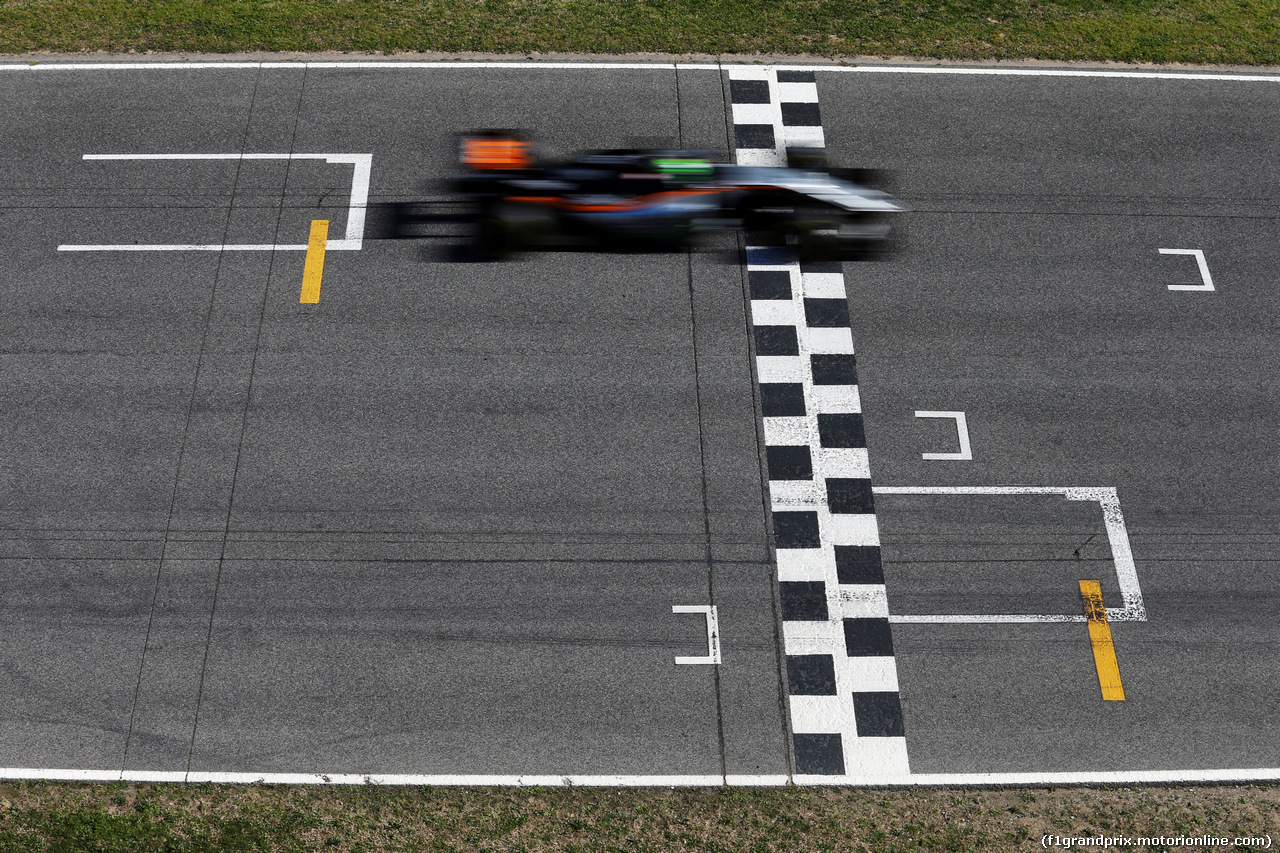 TEST F1 BARCELLONA 3 MARZO, Nico Hulkenberg (GER) Sahara Force India F1 VJM09.
03.03.2016.