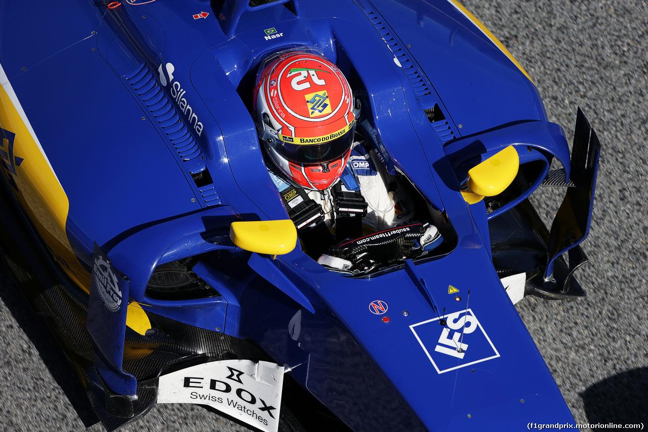 TEST F1 BARCELLONA 3 MARZO, Felipe Nasr (BRA) Sauber C35.
03.03.2016.
