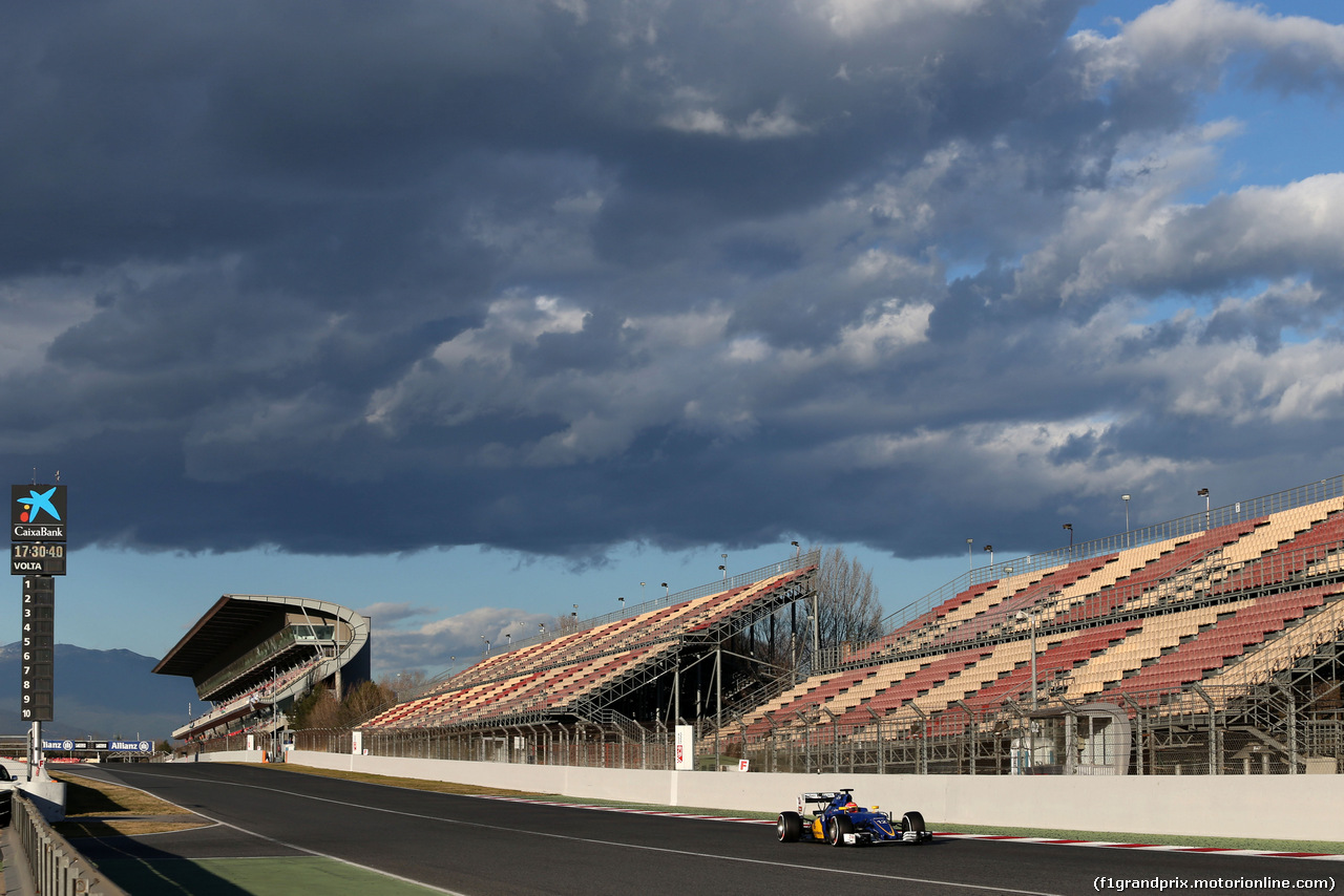 TEST F1 BARCELLONA 3 MARZO, Felipe Nasr (BRA), Sauber F1 Team 
03.03.2016.