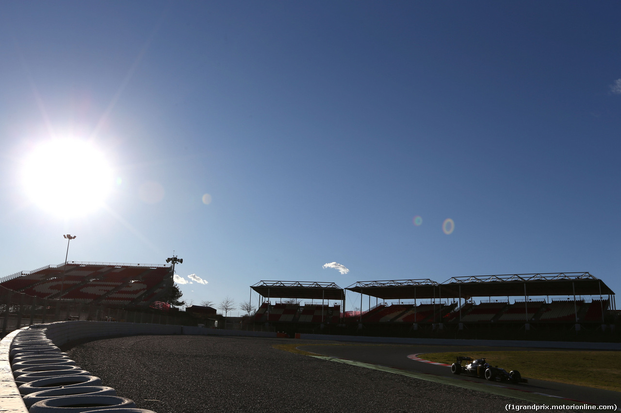 TEST F1 BARCELLONA 3 MARZO, Jolyon Palmer (GBR), Renault Sport F1 Team 
03.03.2016.