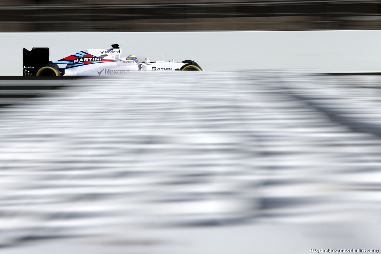 TEST F1 BARCELLONA 3 MARZO, Felipe Massa (BRA), Williams F1 Team 
03.03.2016.