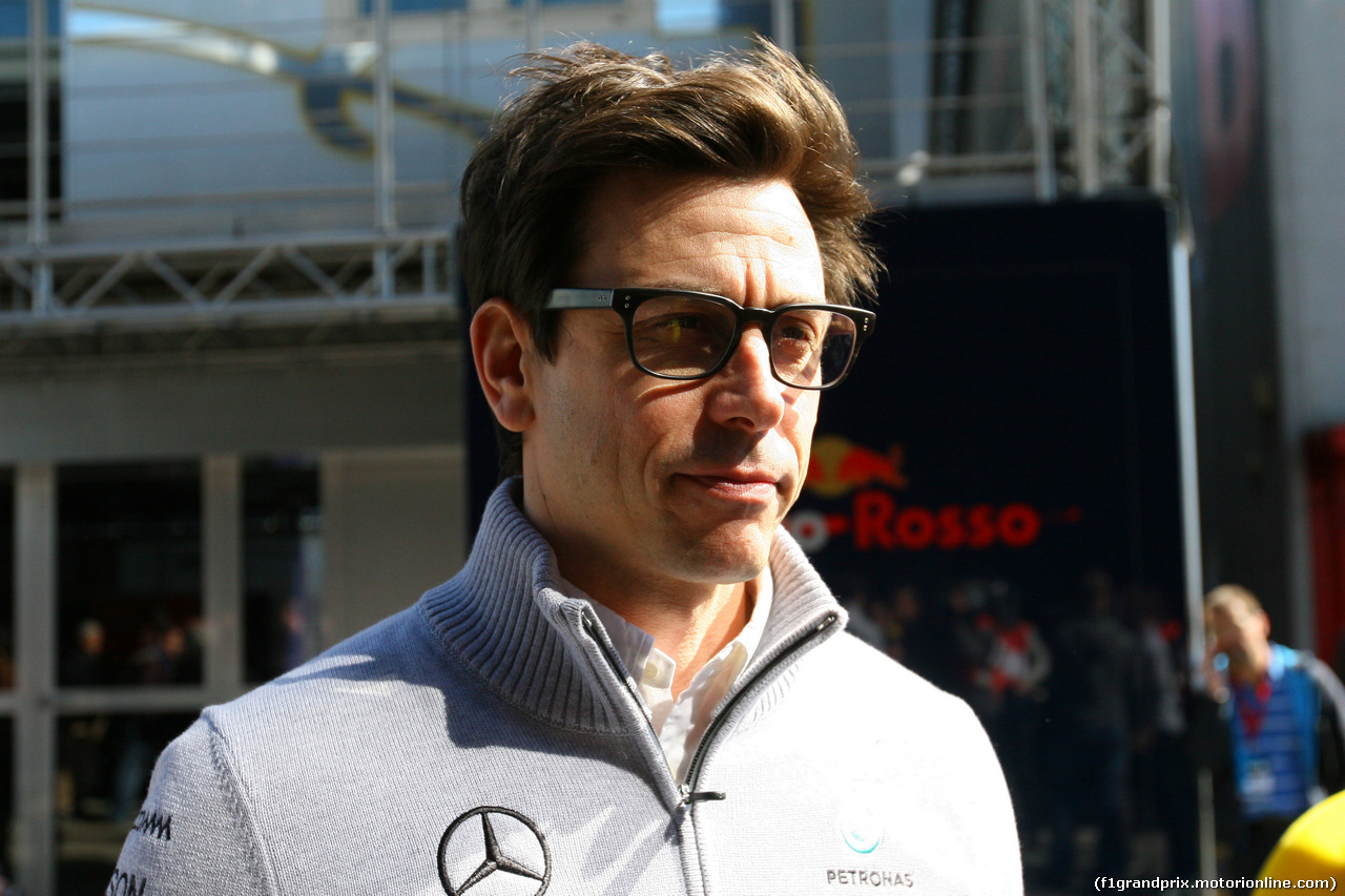 TEST F1 BARCELLONA 3 MARZO, Toto Wolff (AUT) Sporting Director Mercedes-Benz
