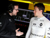 TEST F1 BARCELLONA 3 MARZO, Julien Simon-Chautemps (FRA), Renault Sport F1 Team e Jolyon Palmer (GBR), Renault Sport F1 Team 
03.03.2016.