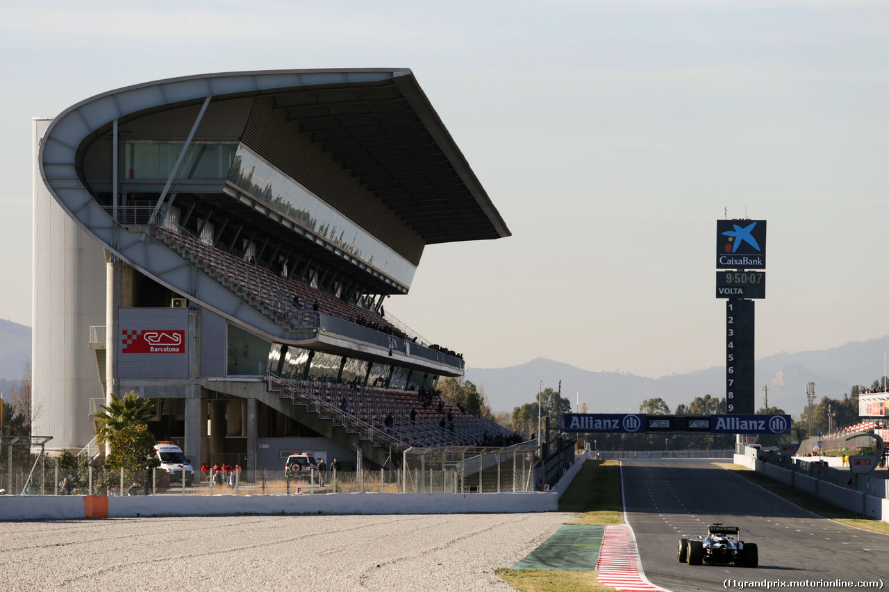 TEST F1 BARCELLONA 4 MARZO, Sergio Perez (MEX) Sahara Force India F1 VJM09.
04.03.2016.