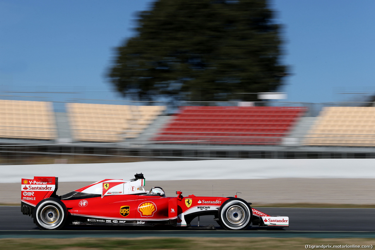TEST F1 BARCELLONA 4 MARZO, Sebastian Vettel (GER), Ferrari 
04.03.2016.