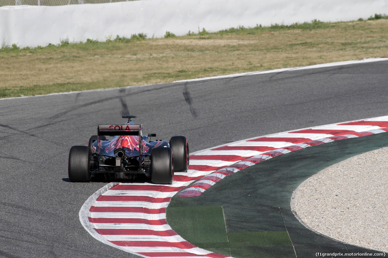 TEST F1 BARCELLONA 4 MARZO, Carlos Sainz Jr (ESP) Scuderia Toro Rosso STR11