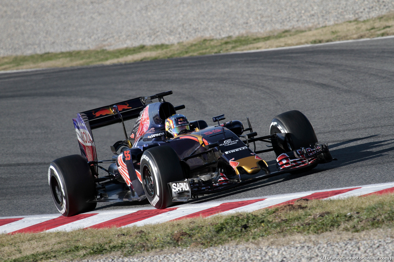 TEST F1 BARCELLONA 4 MARZO, Carlos Sainz Jr (ESP) Scuderia Toro Rosso STR11