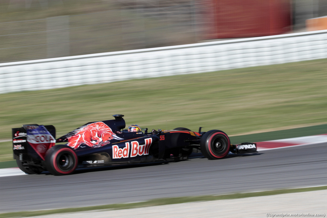 TEST F1 BARCELLONA 4 MARZO, Carlos Sainz Jr (ESP) Scuderia Toro Rosso STR11