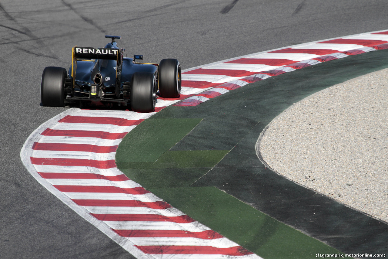 TEST F1 BARCELLONA 4 MARZO, Jolyon Palmer (GBR) Renault F1 Team driver