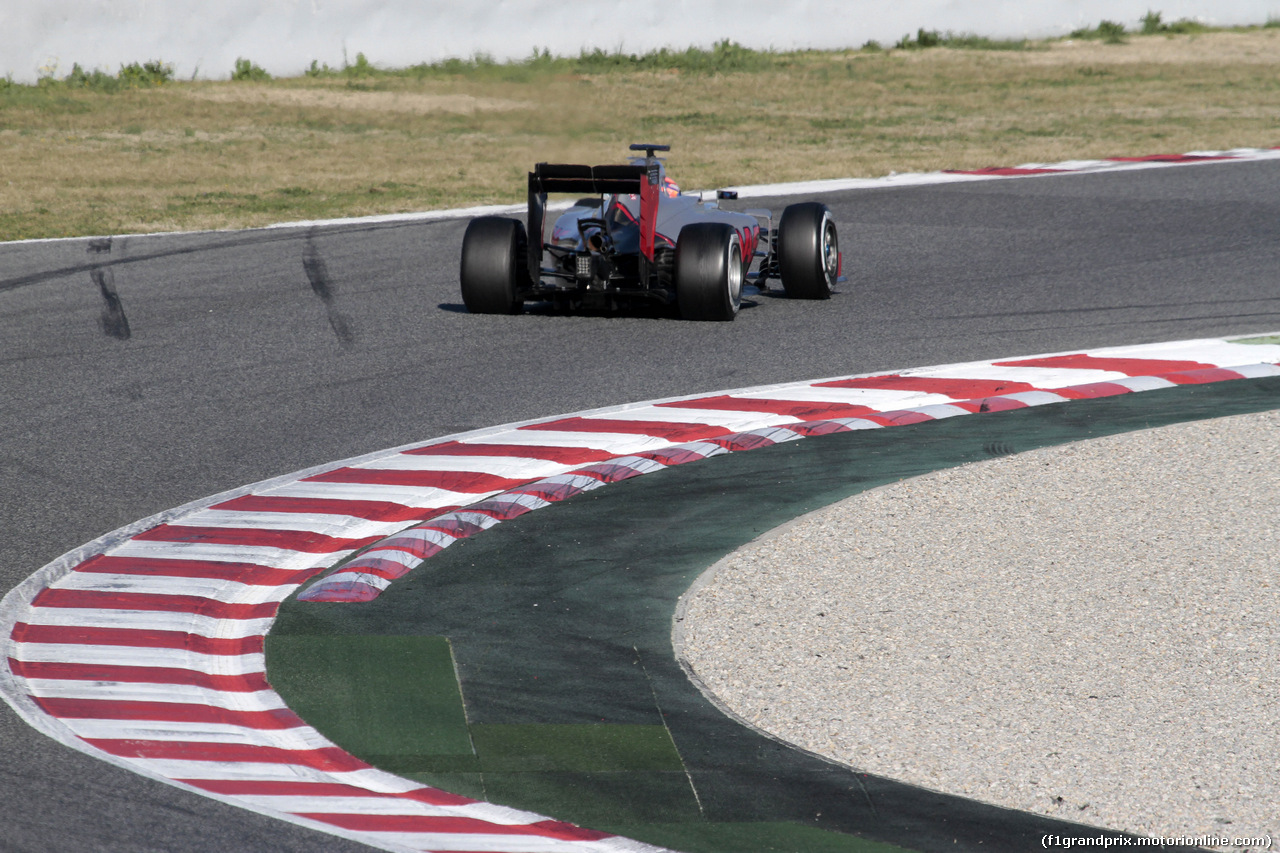 TEST F1 BARCELLONA 4 MARZO, Romain Grosjean (FRA) Haas F1 Team VF-16