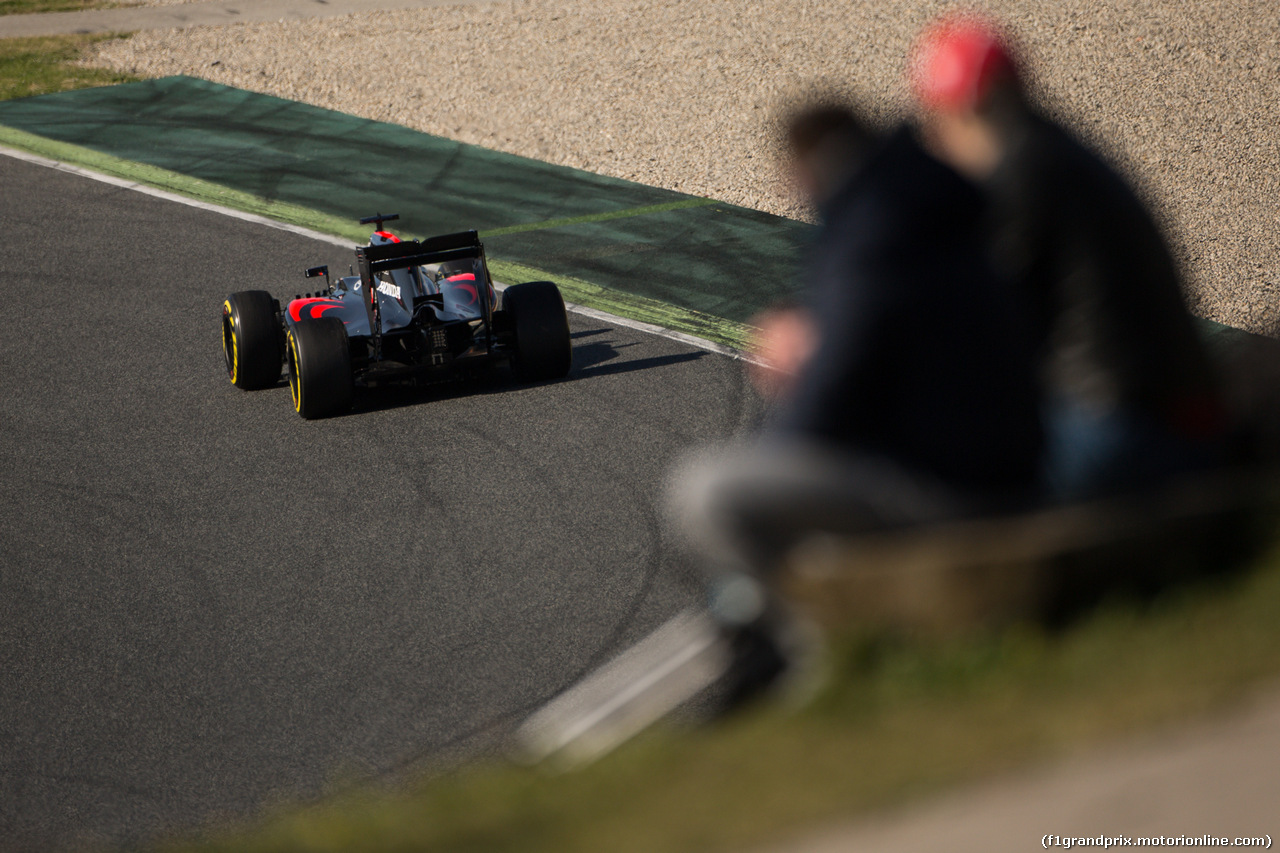 TEST F1 BARCELLONA 4 MARZO, Jenson Button (GBR) McLaren MP4-31.
04.03.2016.