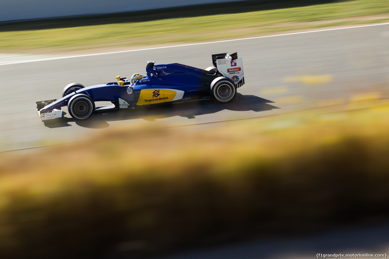 TEST F1 BARCELLONA 4 MARZO, Marcus Ericsson (SWE) Sauber C35.
04.03.2016.