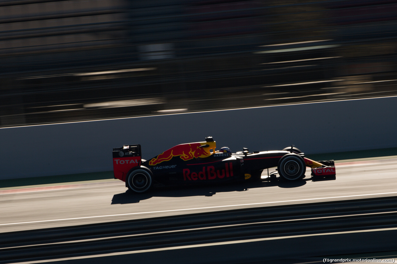 TEST F1 BARCELLONA 4 MARZO, Daniel Ricciardo (AUS) Red Bull Racing RB12.
04.03.2016.