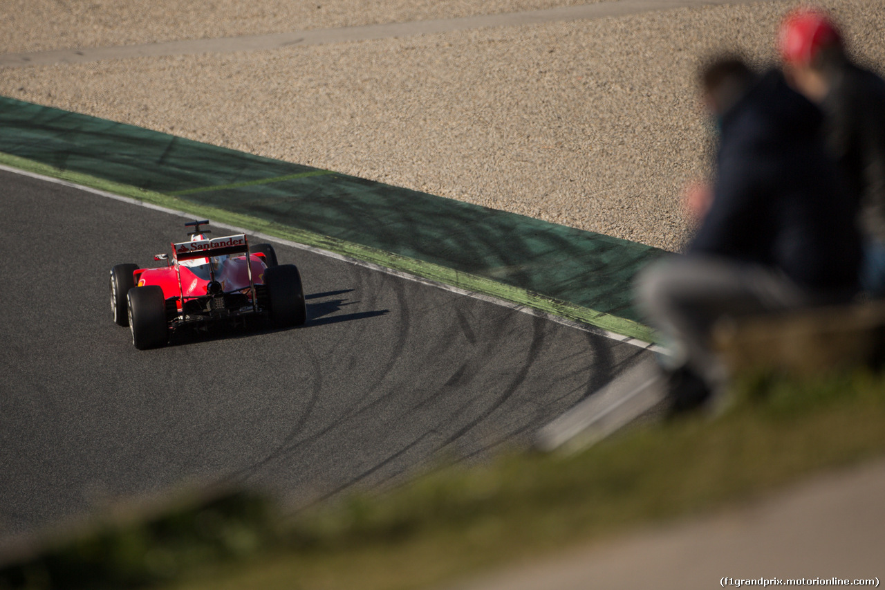 TEST F1 BARCELLONA 4 MARZO, Sebastian Vettel (GER) Ferrari SF16-H.
04.03.2016.