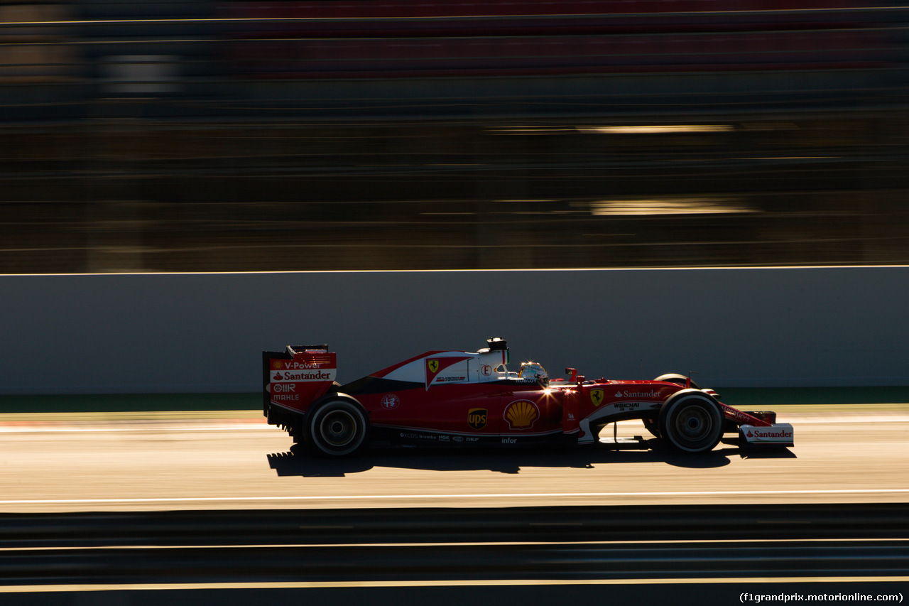 TEST F1 BARCELLONA 4 MARZO, Sebastian Vettel (GER) Ferrari SF16-H.
04.03.2016.
