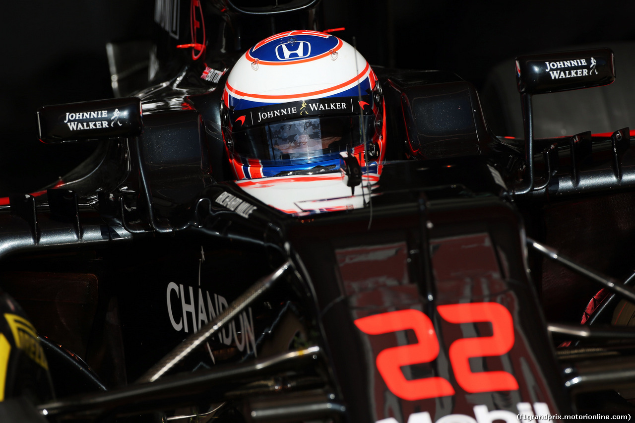 TEST F1 BARCELLONA 4 MARZO, Jenson Button (GBR) McLaren MP4-31.
04.03.2016.