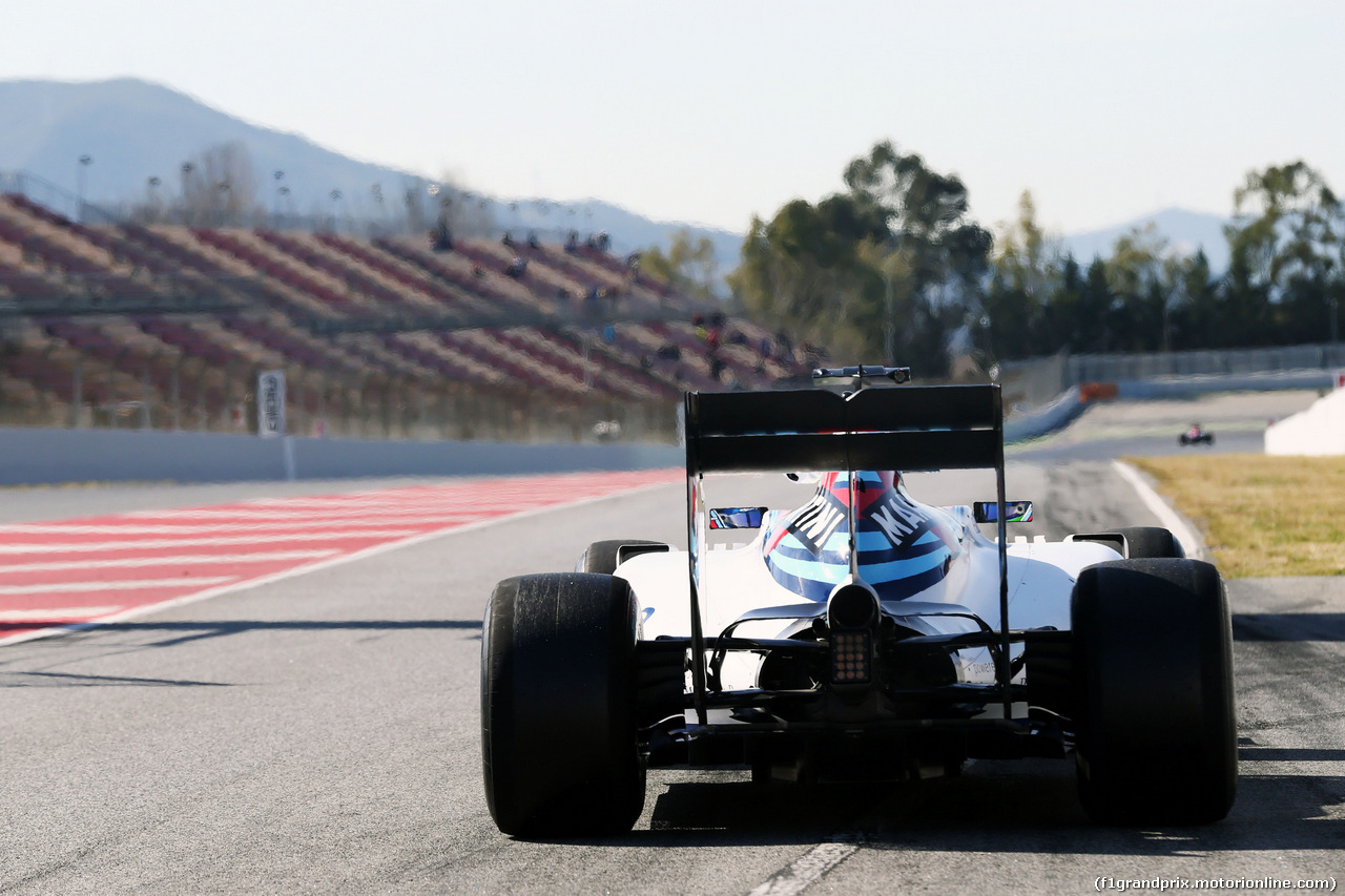 TEST F1 BARCELLONA 4 MARZO, Felipe Massa (BRA) Williams FW38.
04.03.2016.