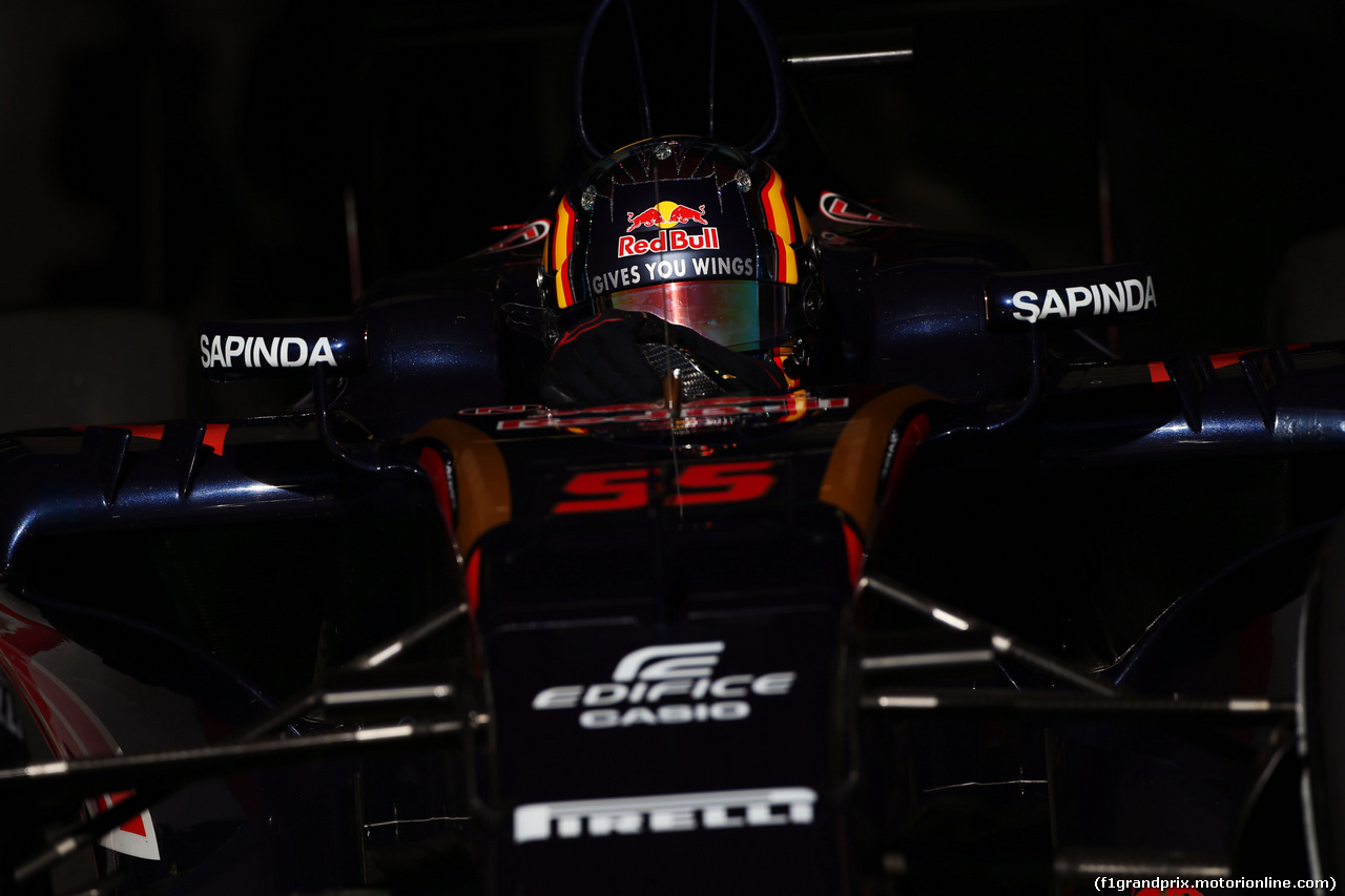 TEST F1 BARCELLONA 4 MARZO, Carlos Sainz Jr (ESP) Scuderia Toro Rosso STR11.
04.03.2016.