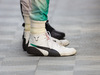 TEST F1 BARCELLONA 4 MARZO, Racing boots of Lewis Hamilton (GBR) Mercedes AMG F1.
04.03.2016.