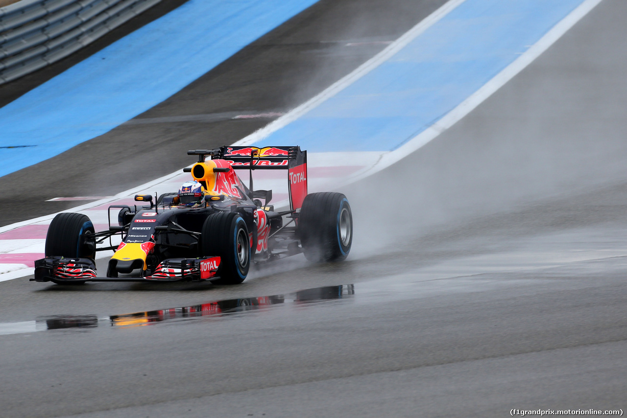 TEST F1 PIRELLI 25 GENNAIO PAUL RICARD