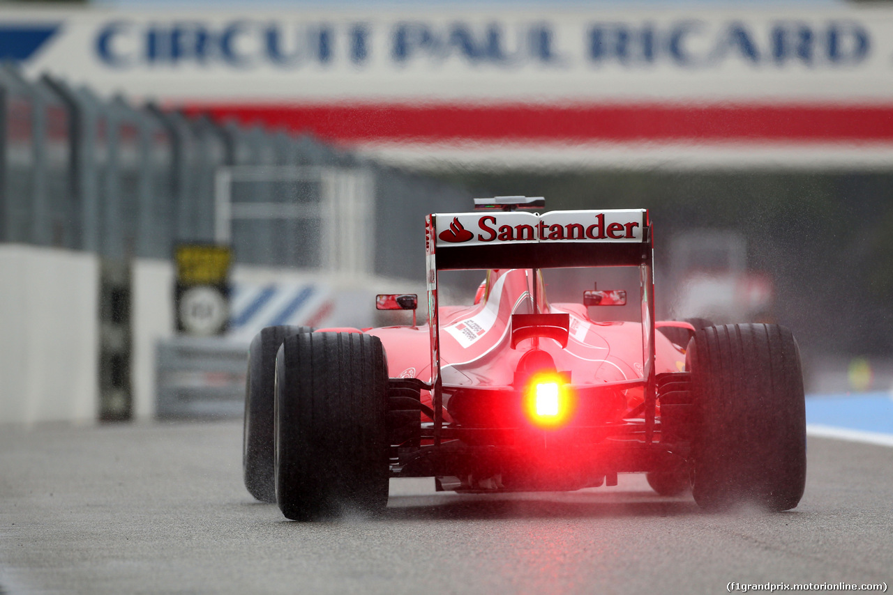 TEST F1 PIRELLI 25 GENNAIO PAUL RICARD