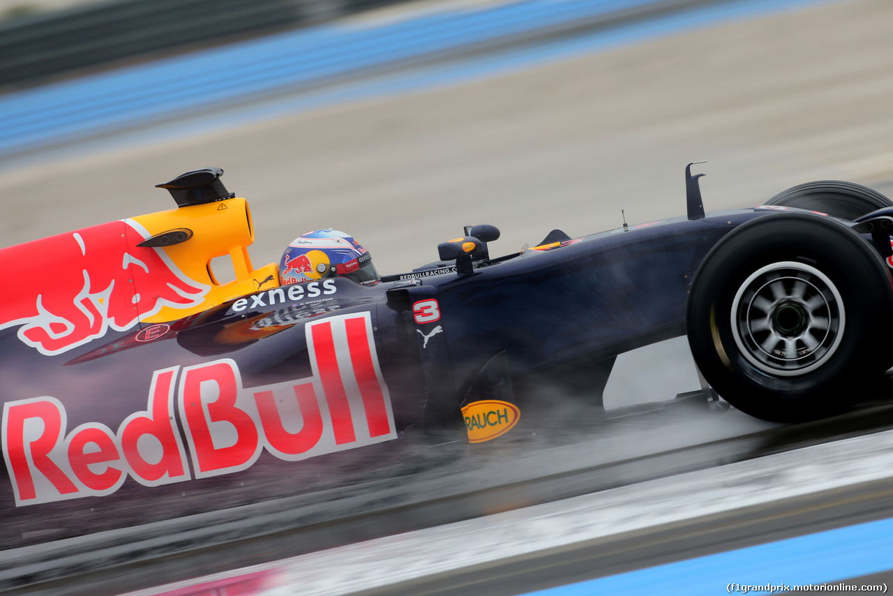 TEST F1 PIRELLI 25 GENNAIO PAUL RICARD, Daniel Ricciardo (AUS), Red Bull Racing 
25.01.2016.