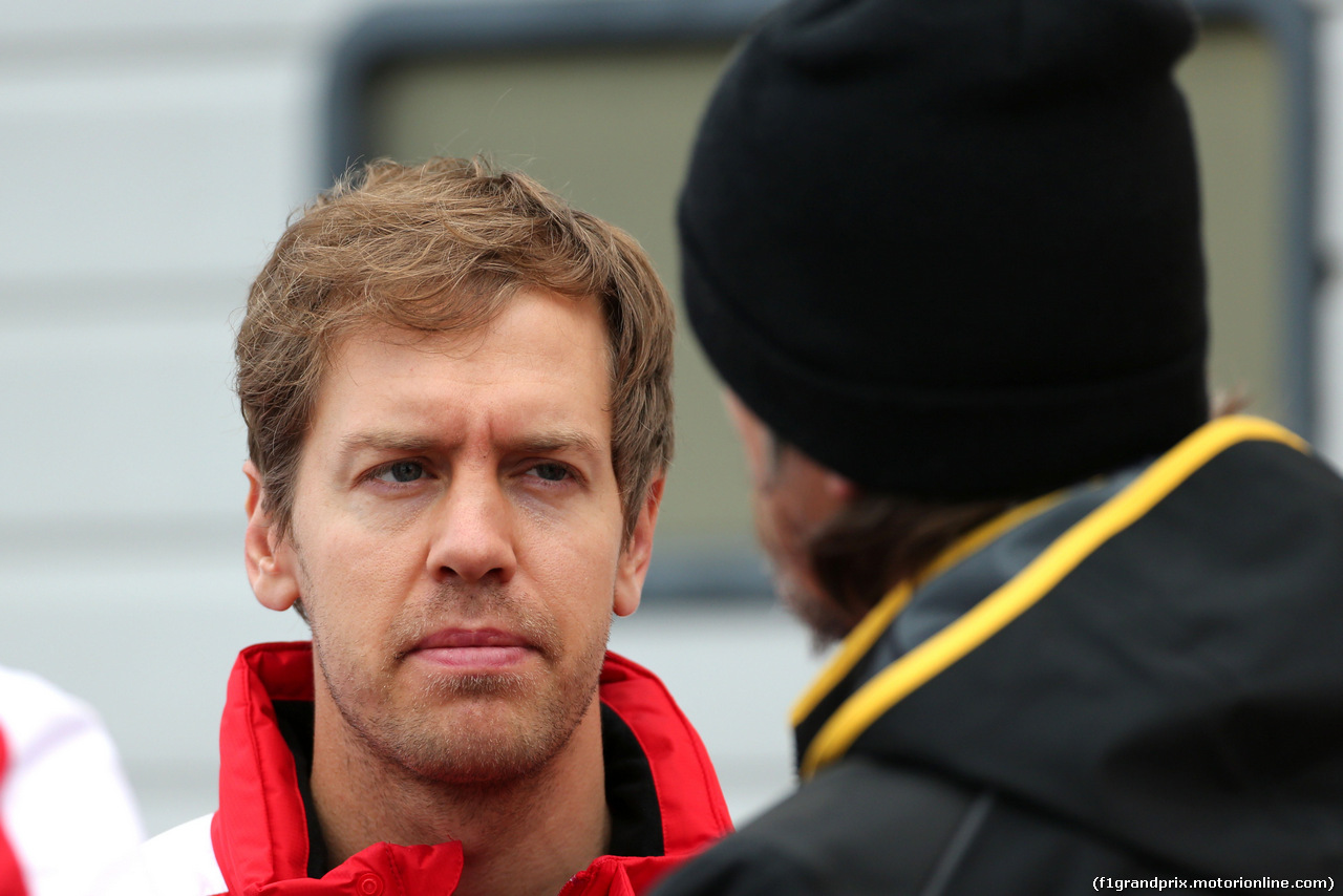 TEST F1 PIRELLI 26 GENNAIO PAUL RICARD, Sebastian Vettel (GER), Ferrari 
26.01.2016.