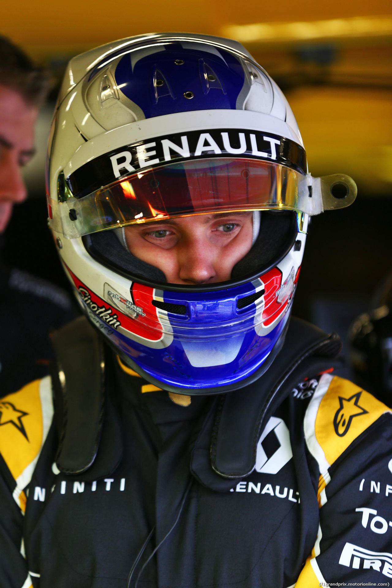 TEST F1 SILVERSTONE 12 LUGLIO, Sergey Sirotkin (RUS) Renault Sport F1 Team Test Driver.
12.07.2016.