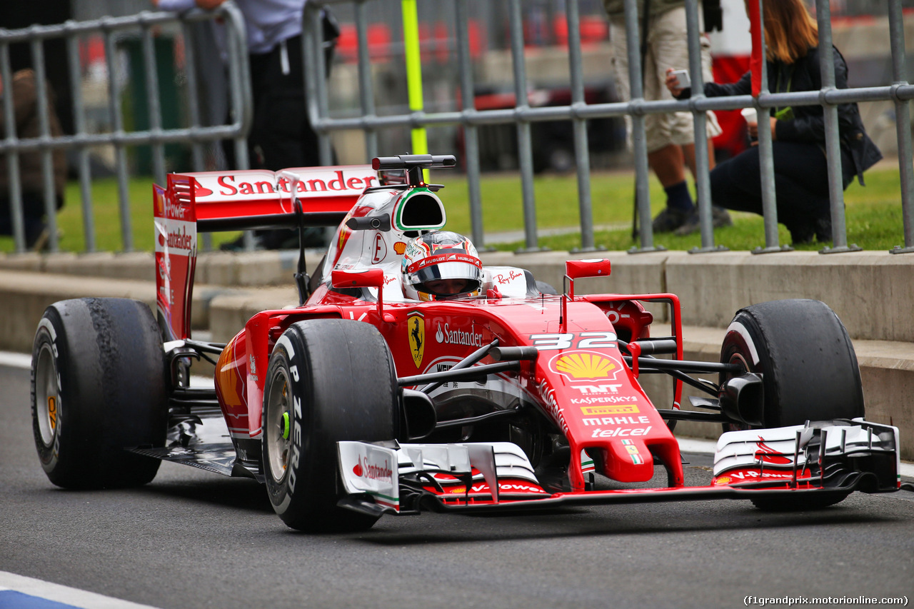 TEST F1 SILVERSTONE 12 LUGLIO, Charles Leclerc (MON) Ferrari SF16-H Test Driver.
12.07.2016.