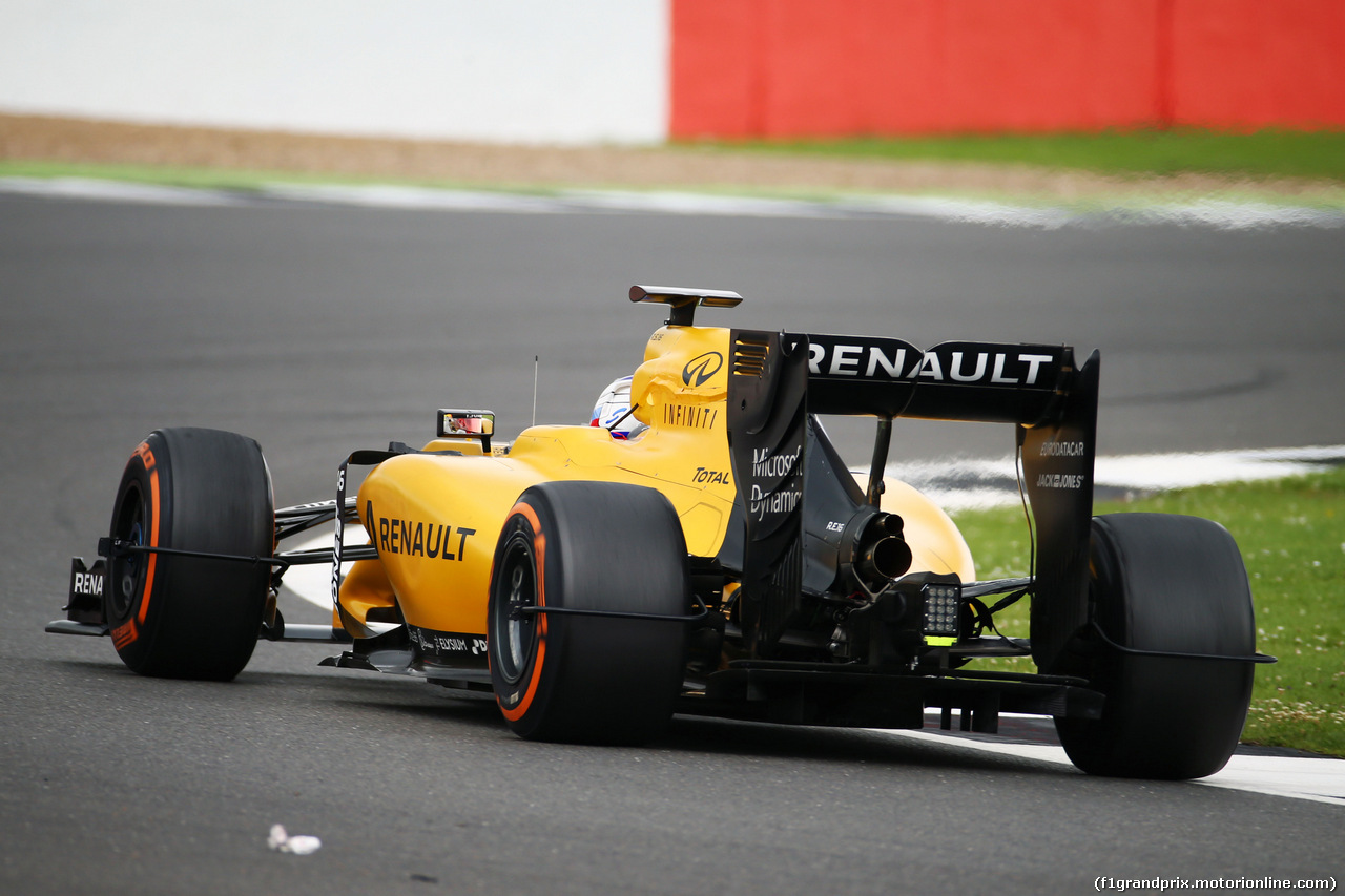 TEST F1 SILVERSTONE 12 LUGLIO, Sergey Sirotkin (RUS) Renault Sport F1 Team RS16 Test Driver.
12.07.2016.