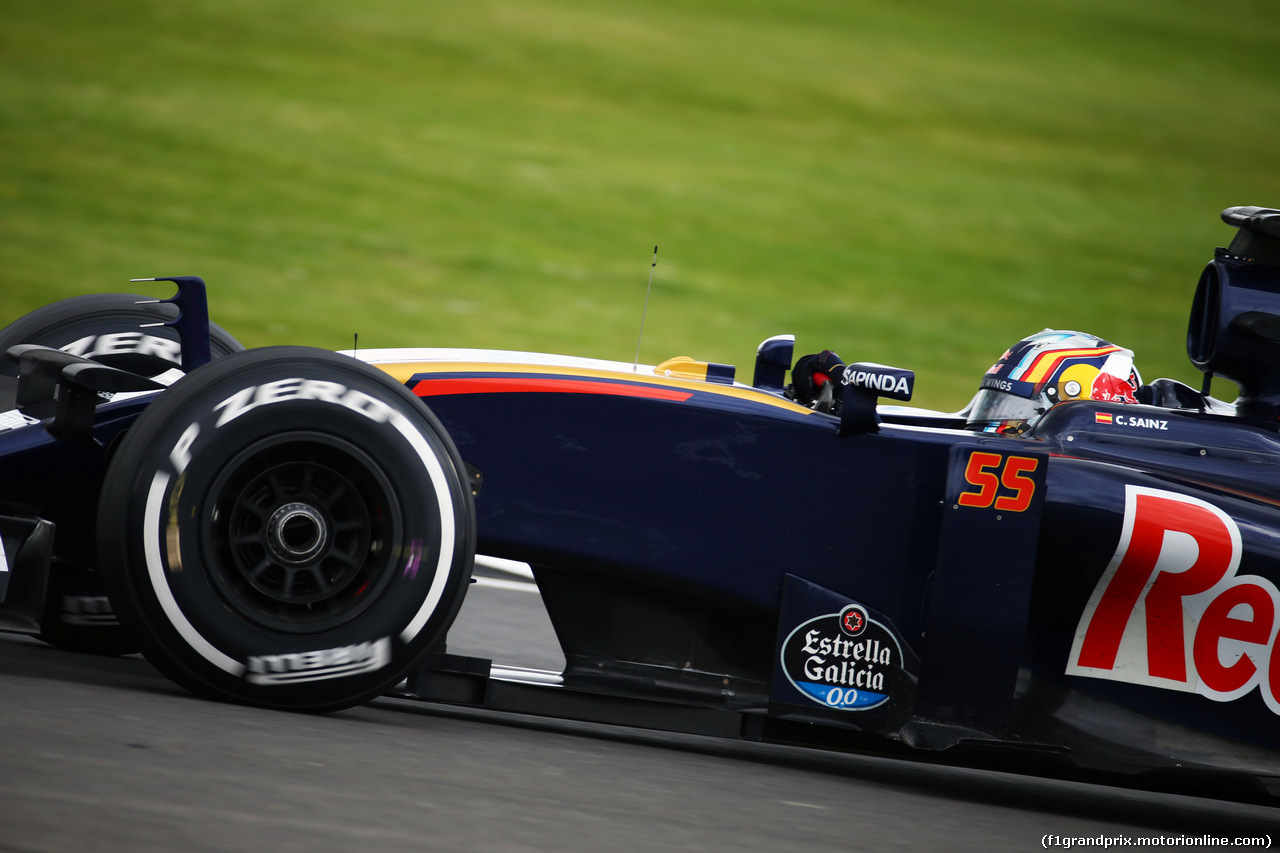 TEST F1 SILVERSTONE 12 LUGLIO, Carlos Sainz Jr (ESP) Scuderia Toro Rosso STR11.
12.07.2016.