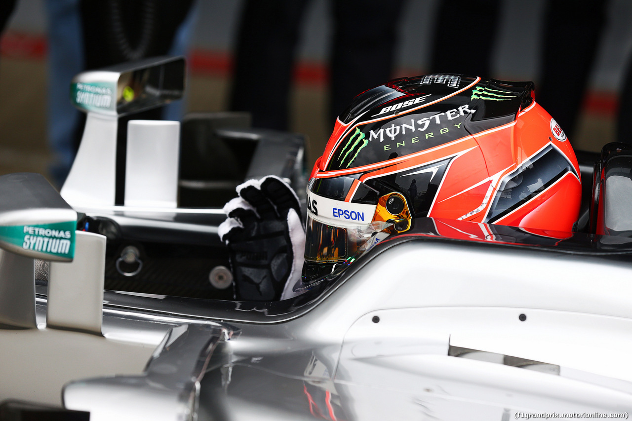 TEST F1 SILVERSTONE 12 LUGLIO, Pascal Wehrlein (GER) Mercedes AMG F1 W05 Hybrid Test Driver.
12.07.2016.