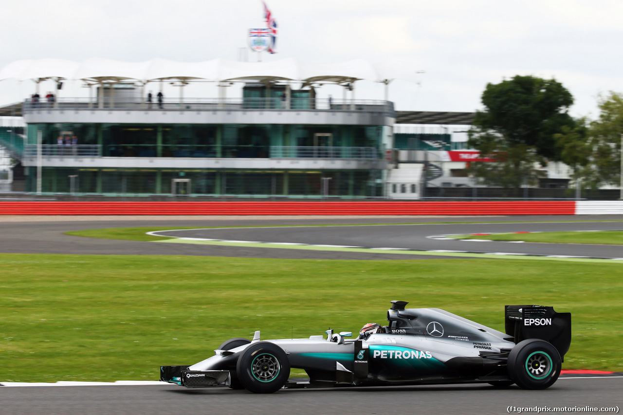 TEST F1 SILVERSTONE 12 LUGLIO, Pascal Wehrlein (GER) Mercedes AMG F1 W05 Hybrid Test Driver.
12.07.2016.