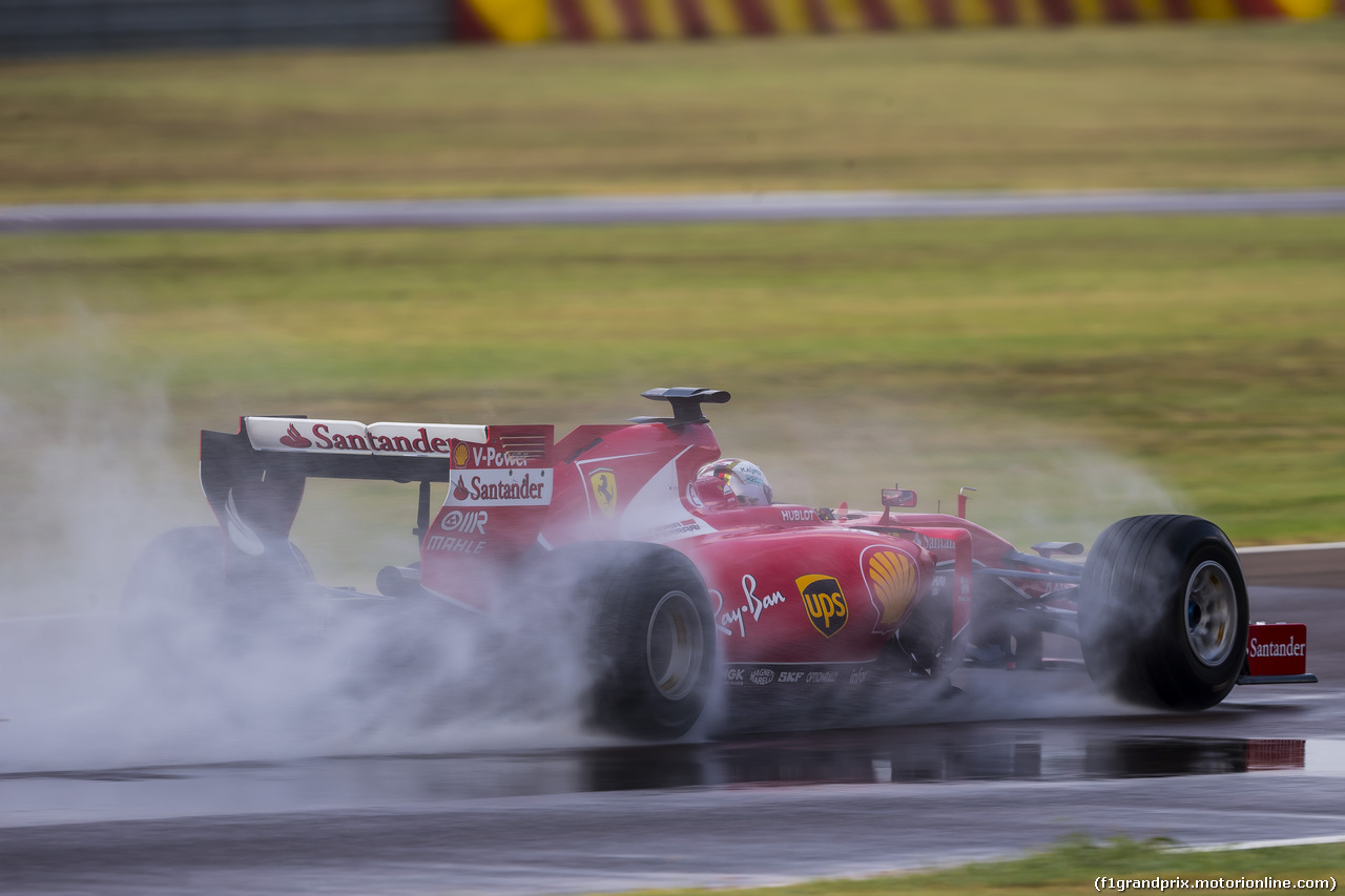 TEST FIORANO FERRARI E PIRELLI 1-2 AGOSTO, Sebastian Vettel (GER) tests the 2017 spec Pirelli.