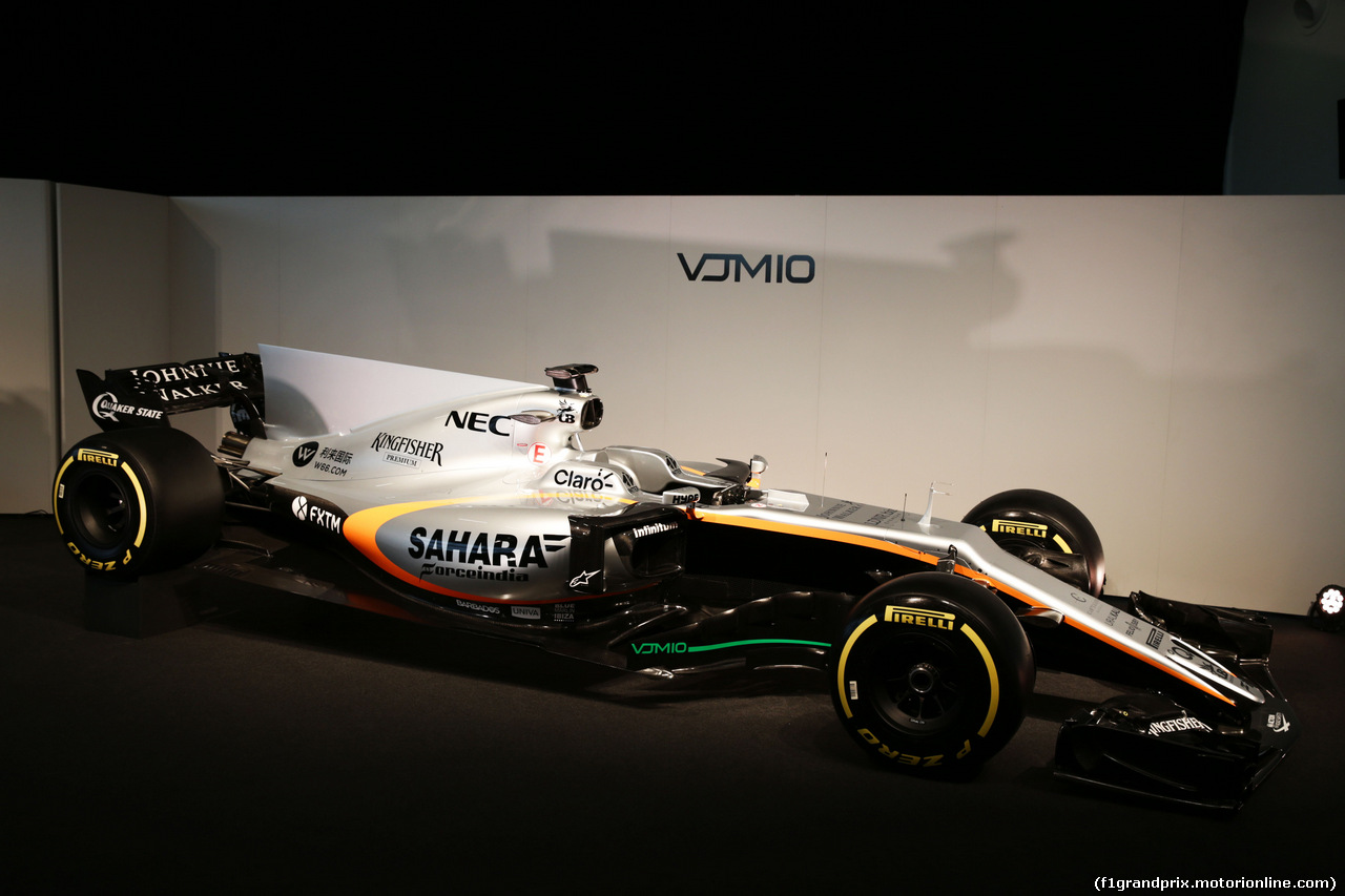 FORCE INDIA VJM10, The Sahara Force India F1 VJM10.
22.02.2017.