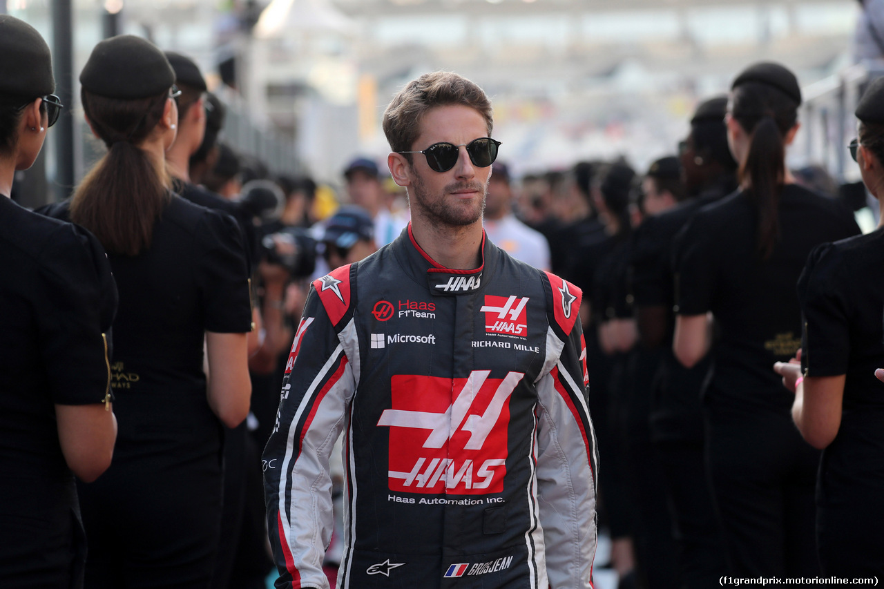 GP ABU DHABI, 26.11.2017 - Romain Grosjean (FRA) Haas F1 Team VF-17