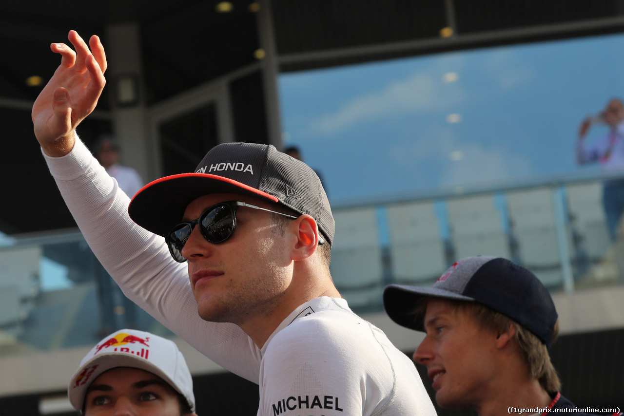GP ABU DHABI, 26.11.2017 - Stoffel Vandoorne (BEL) McLaren MCL32