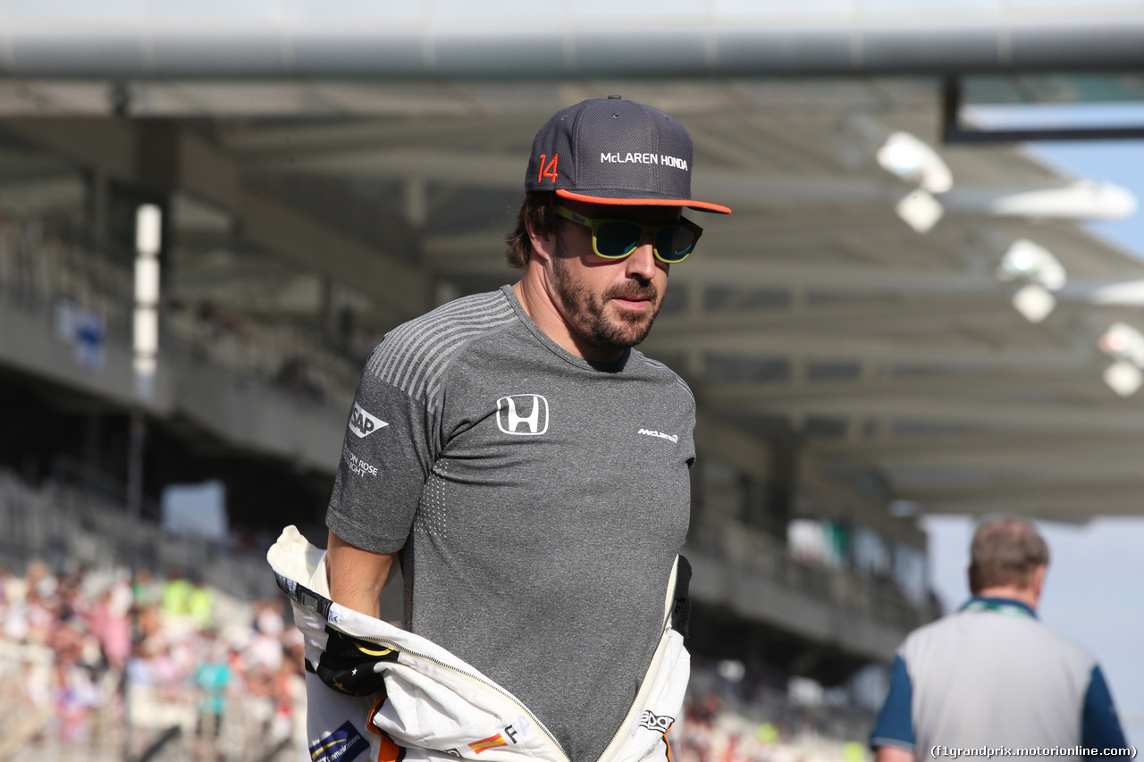 GP ABU DHABI, 26.11.2017 - Fernando Alonso (ESP) McLaren MCL32