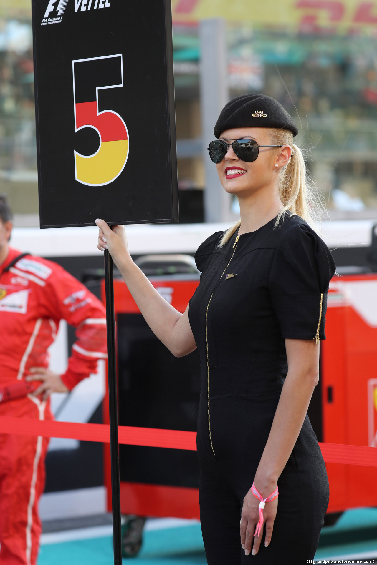 GP ABU DHABI, 26.11.2017 - Gara, griglia Ragazza