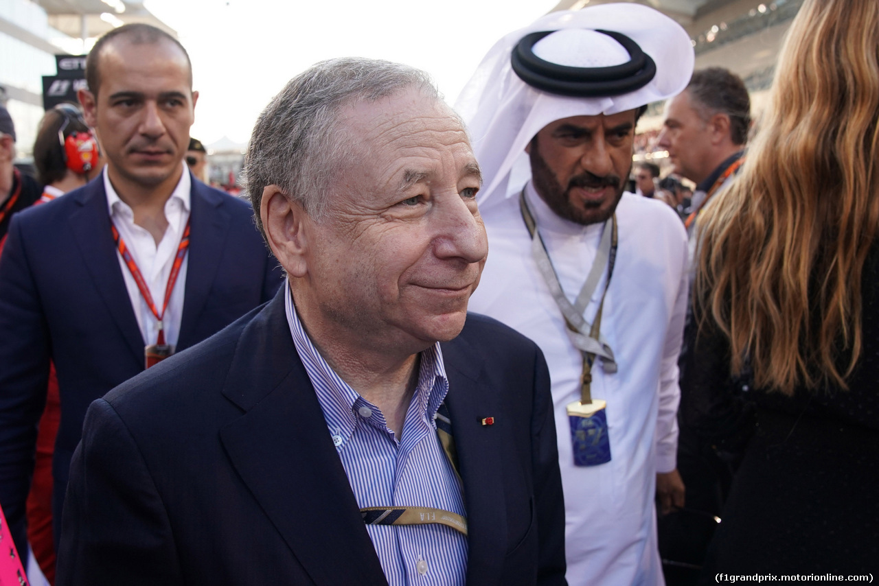 GP ABU DHABI, 26.11.2017 - Gara, Jean Todt (FRA), President FIA