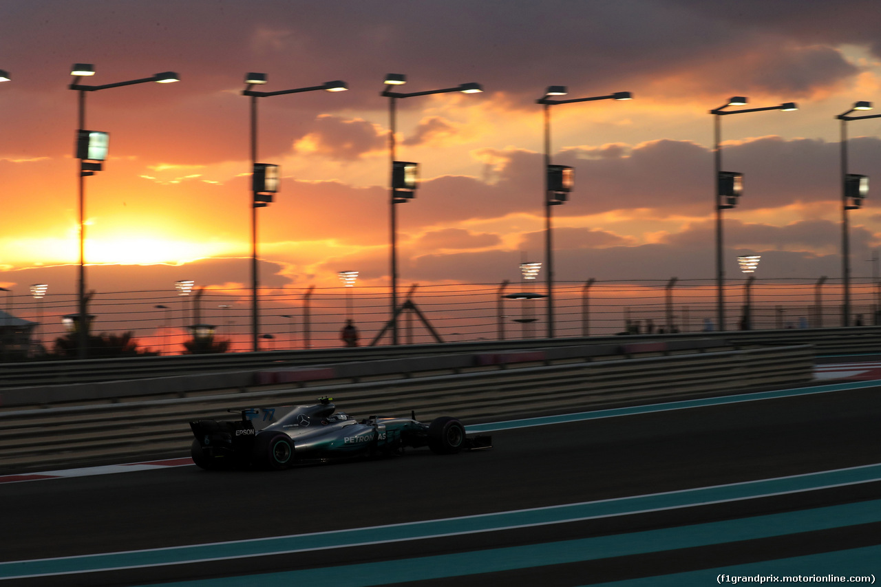 GP ABU DHABI, 26.11.2017 - Gara, Valtteri Bottas (FIN) Mercedes AMG F1 W08