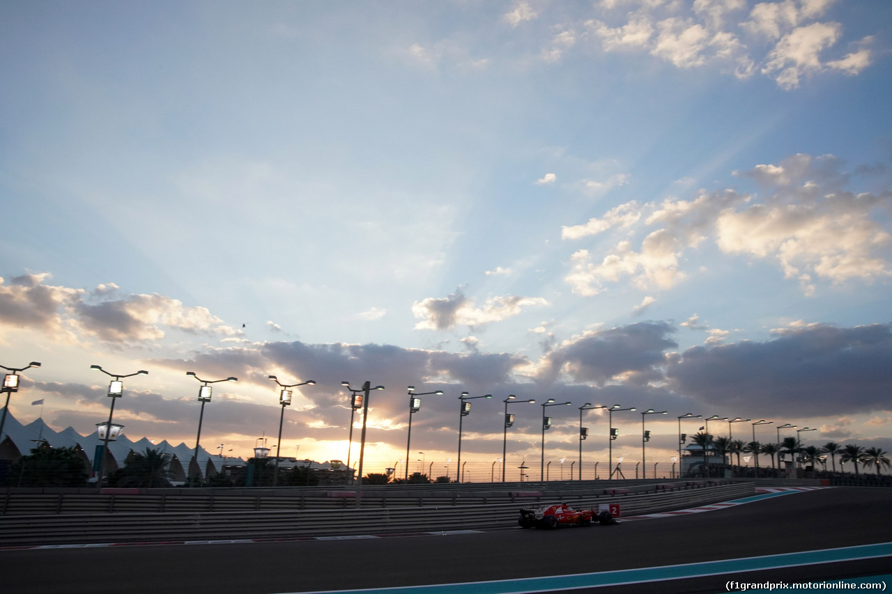 GP ABU DHABI, 26.11.2017 - Gara, Sebastian Vettel (GER) Ferrari SF70H