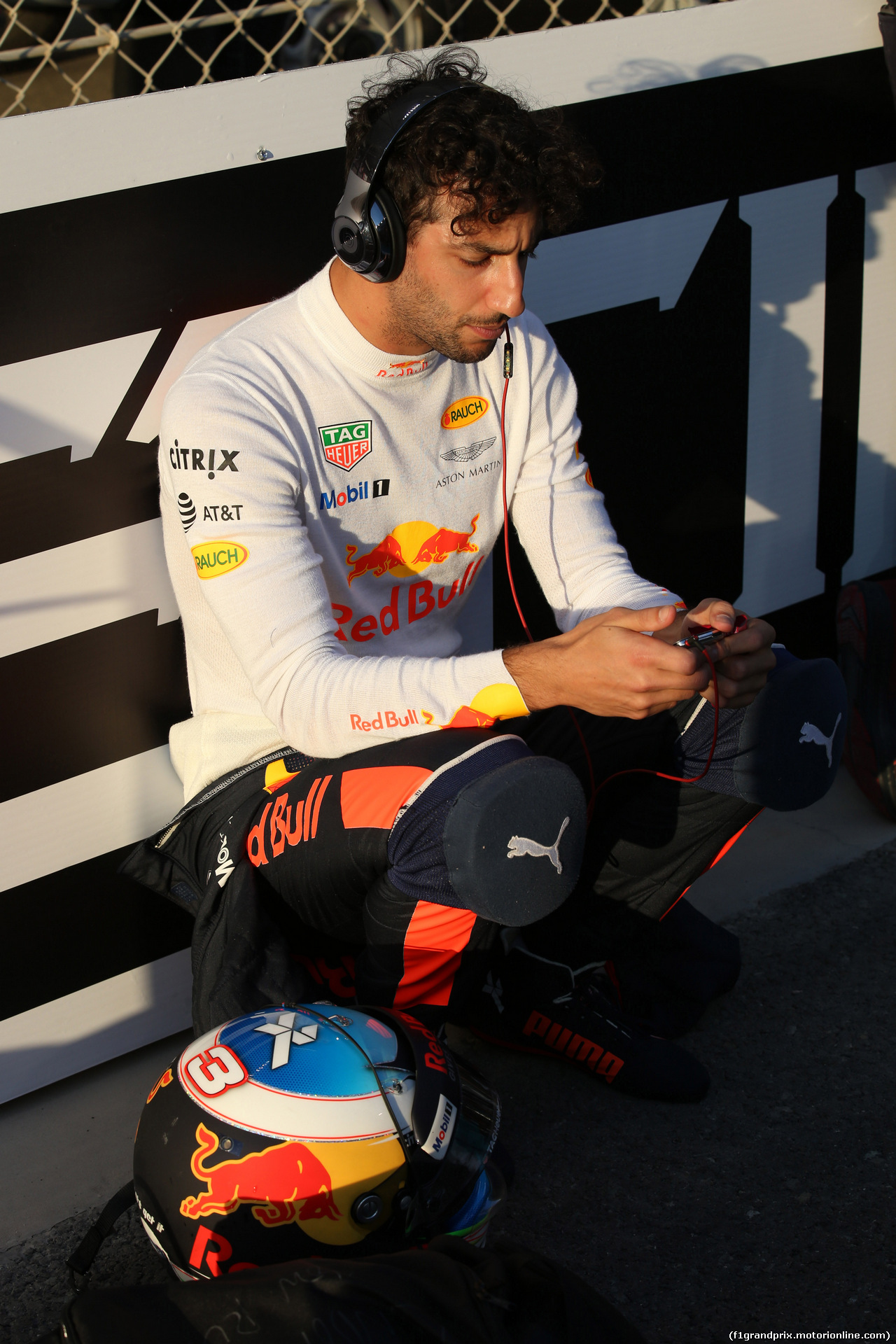 GP ABU DHABI, 26.11.2017 - Gara, Daniel Ricciardo (AUS) Red Bull Racing RB13